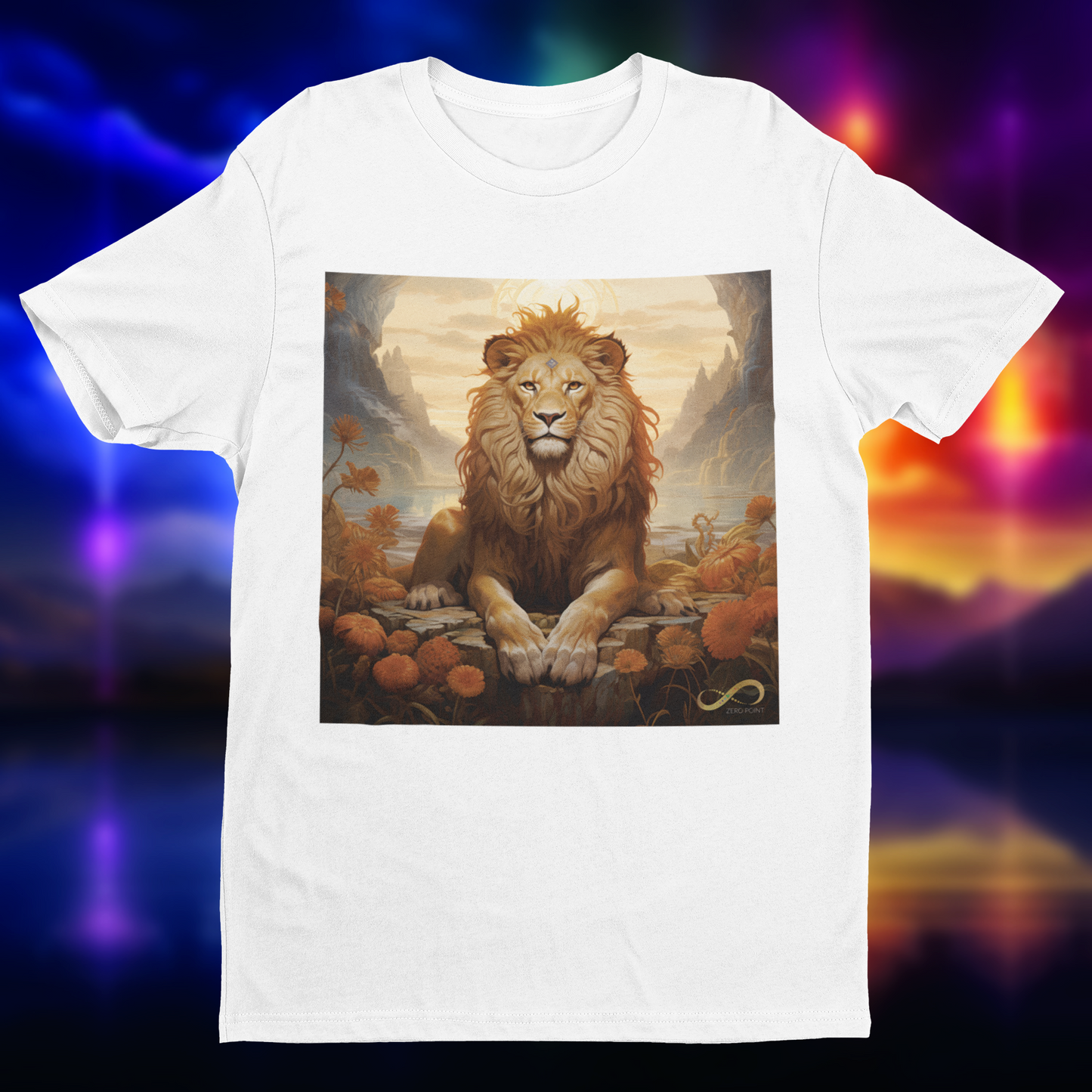 Meditating Lion Men's Shirt