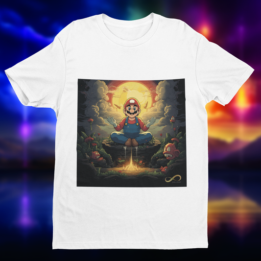 Meditating Zen Gamer Woman's Shirt