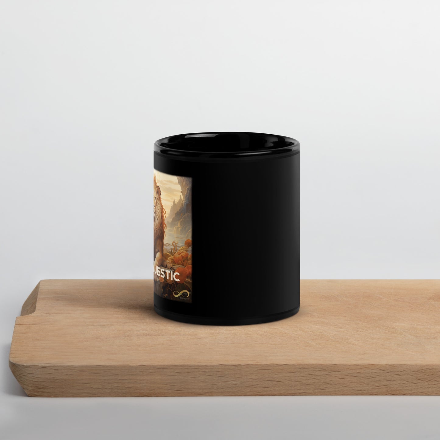 Meditating Lion Mug