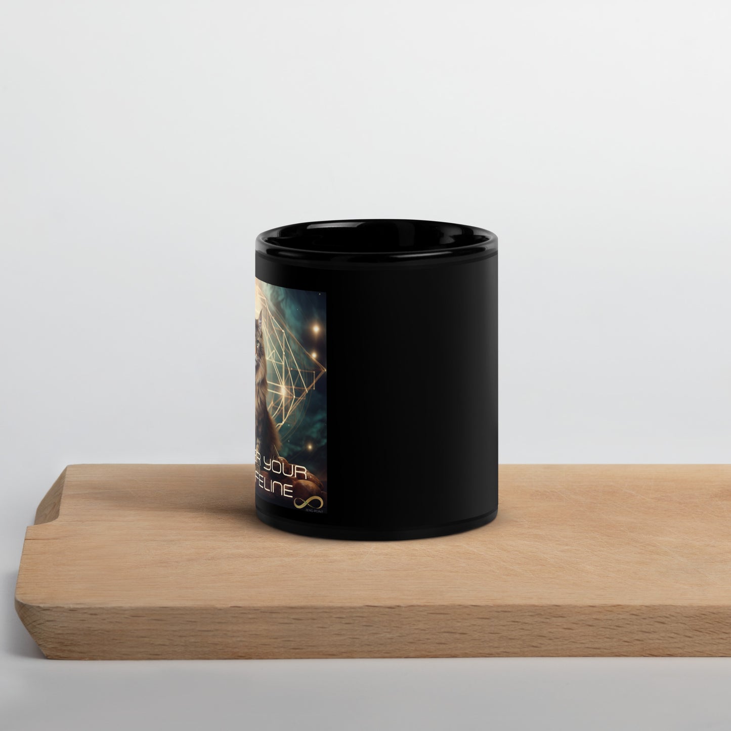 Meditating Divine Feline Mug