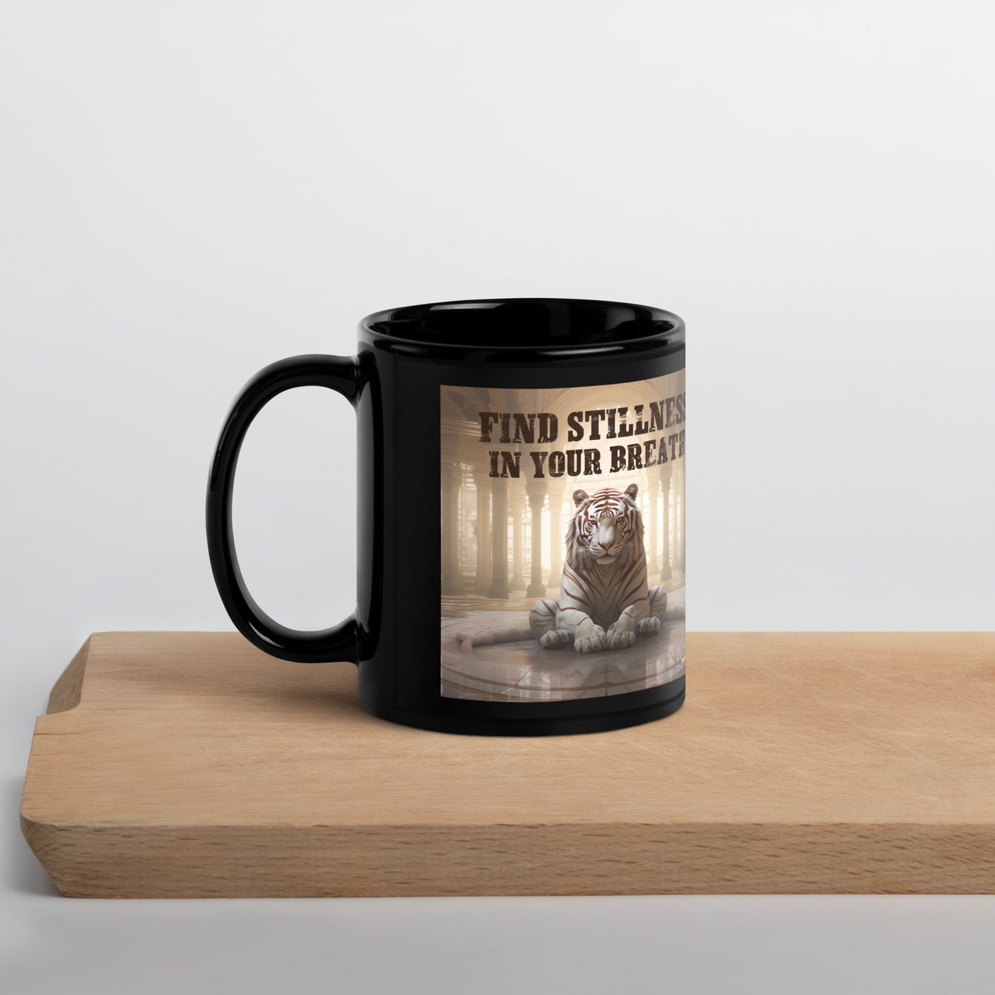 Meditating Tiger Mug