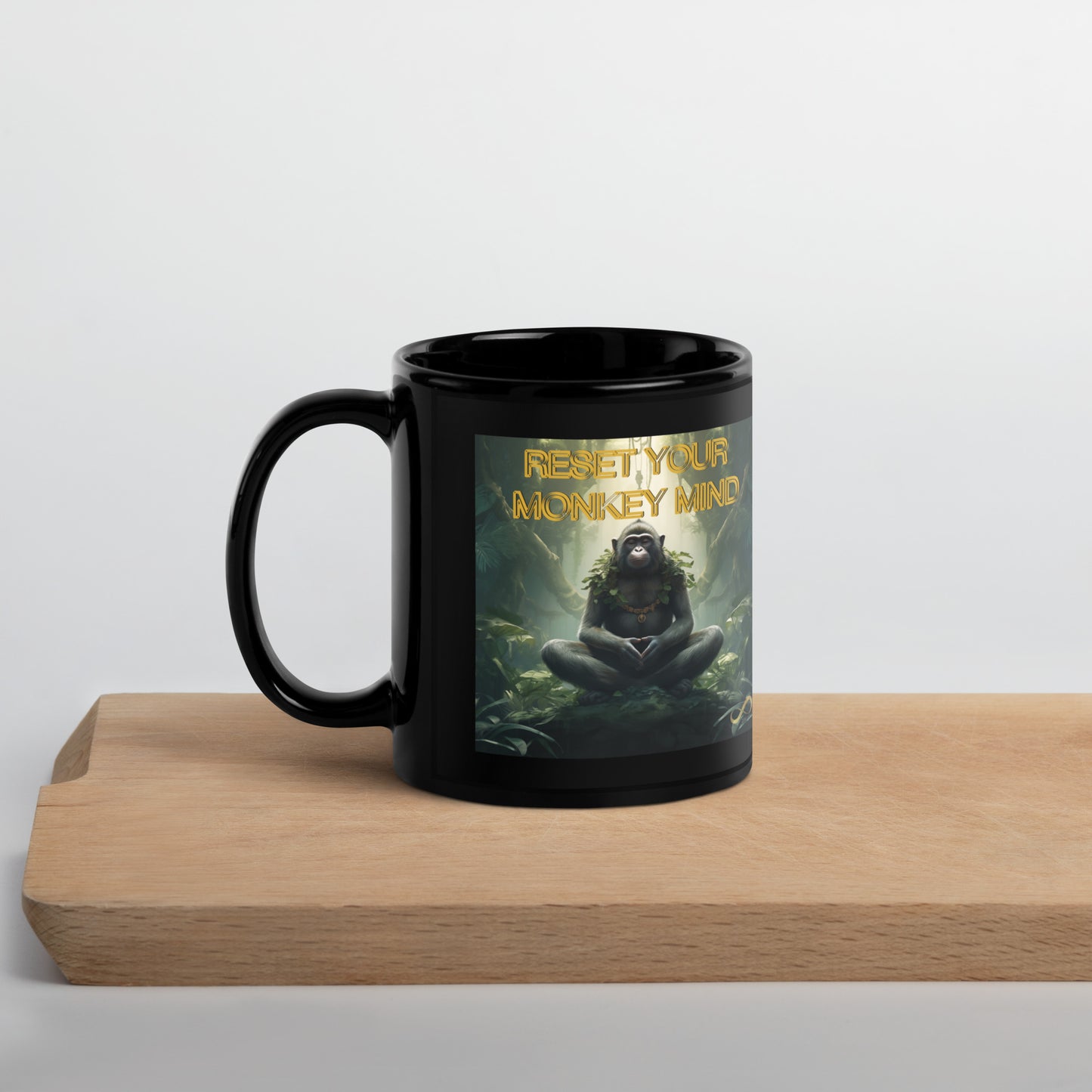 Meditating Monkey Mind Mug