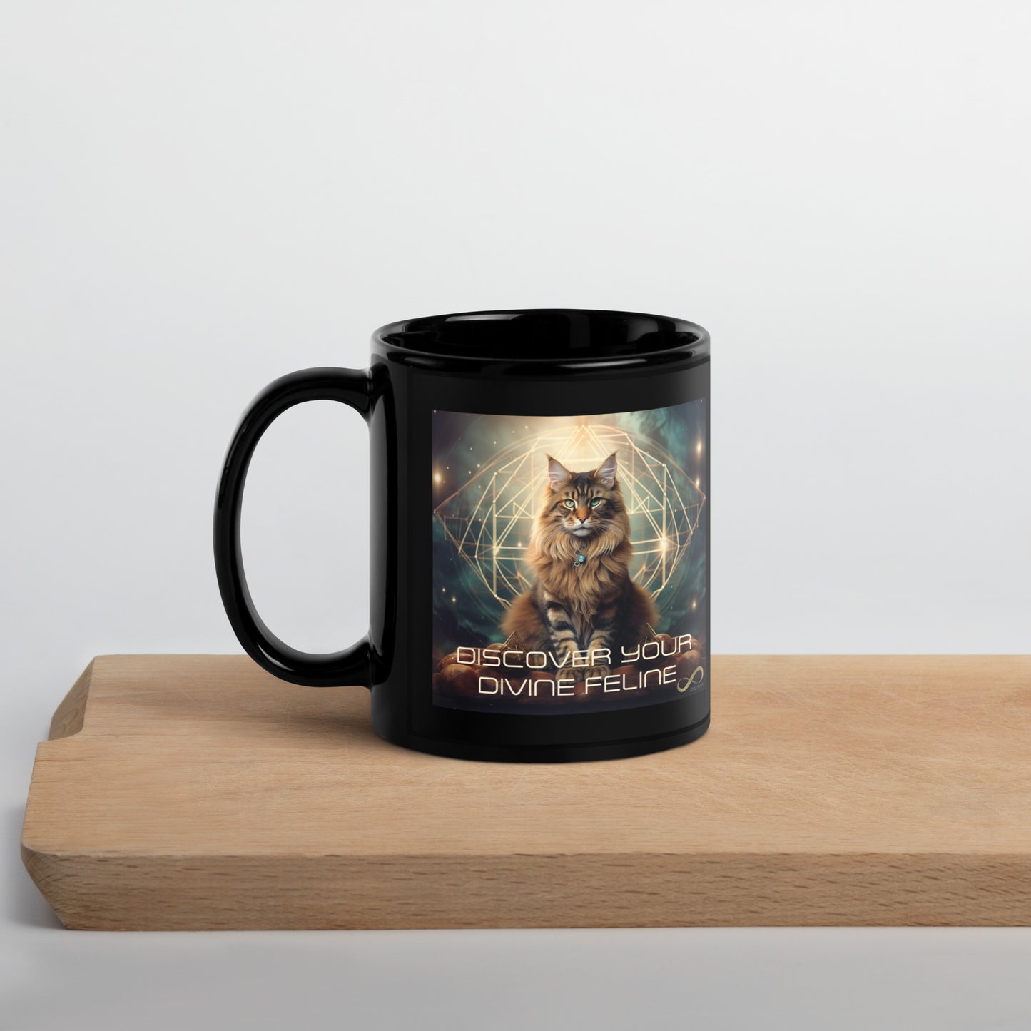 Meditating Feline Mug