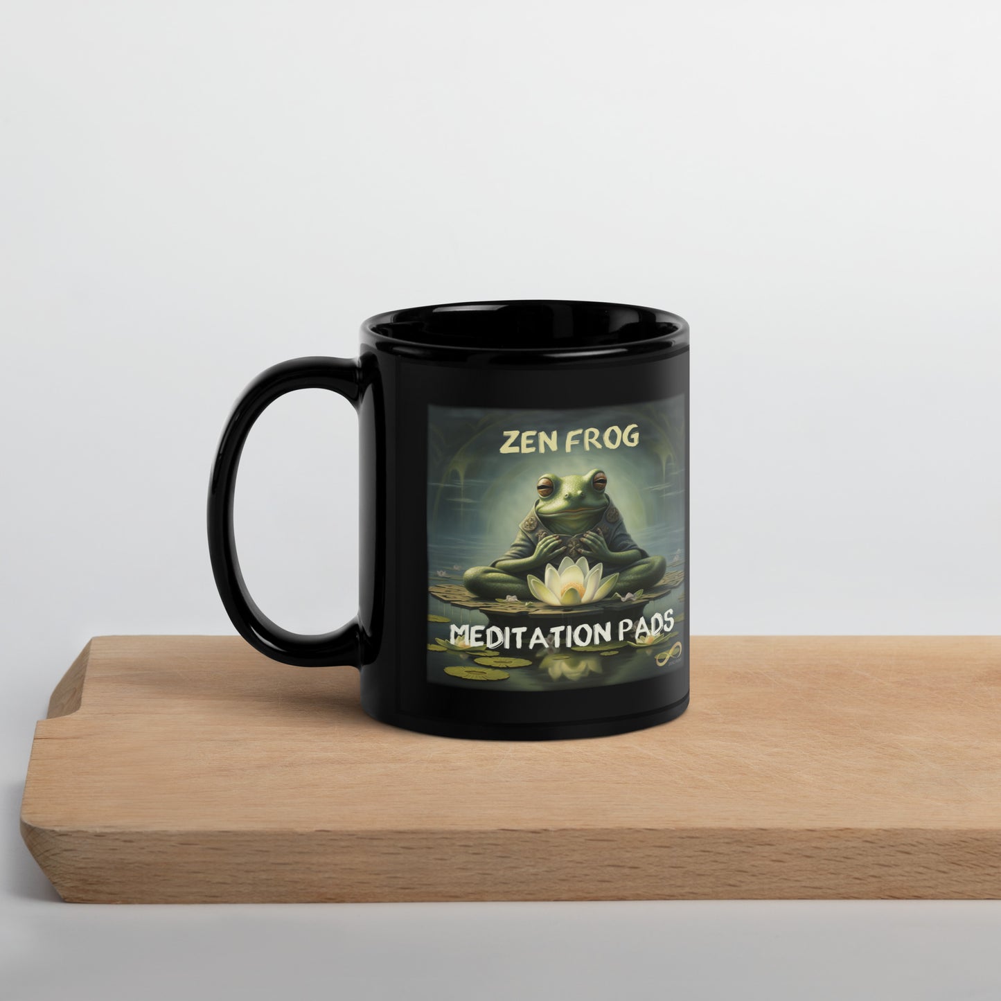 Meditating Frog Mug