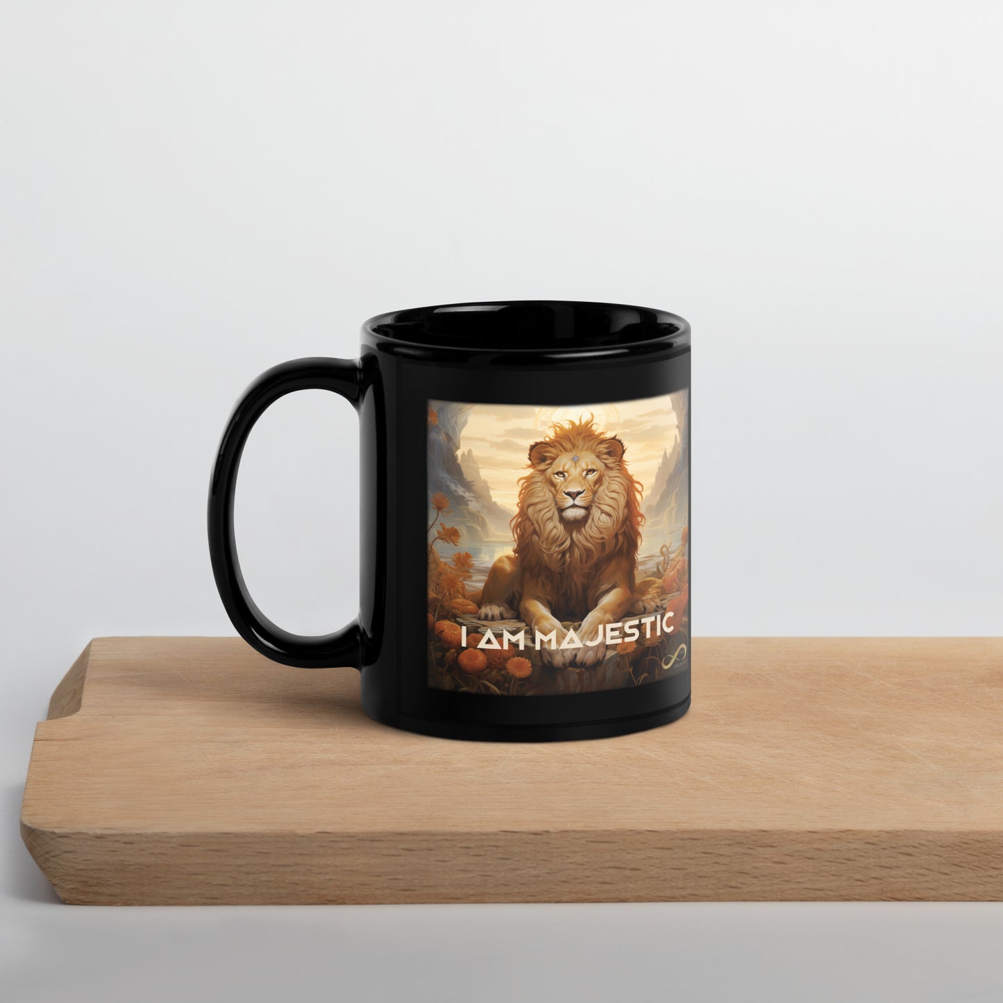 Meditating Lion Mug