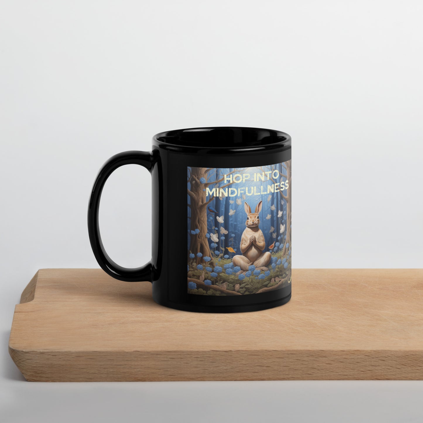 Meditating Rabbit Mug