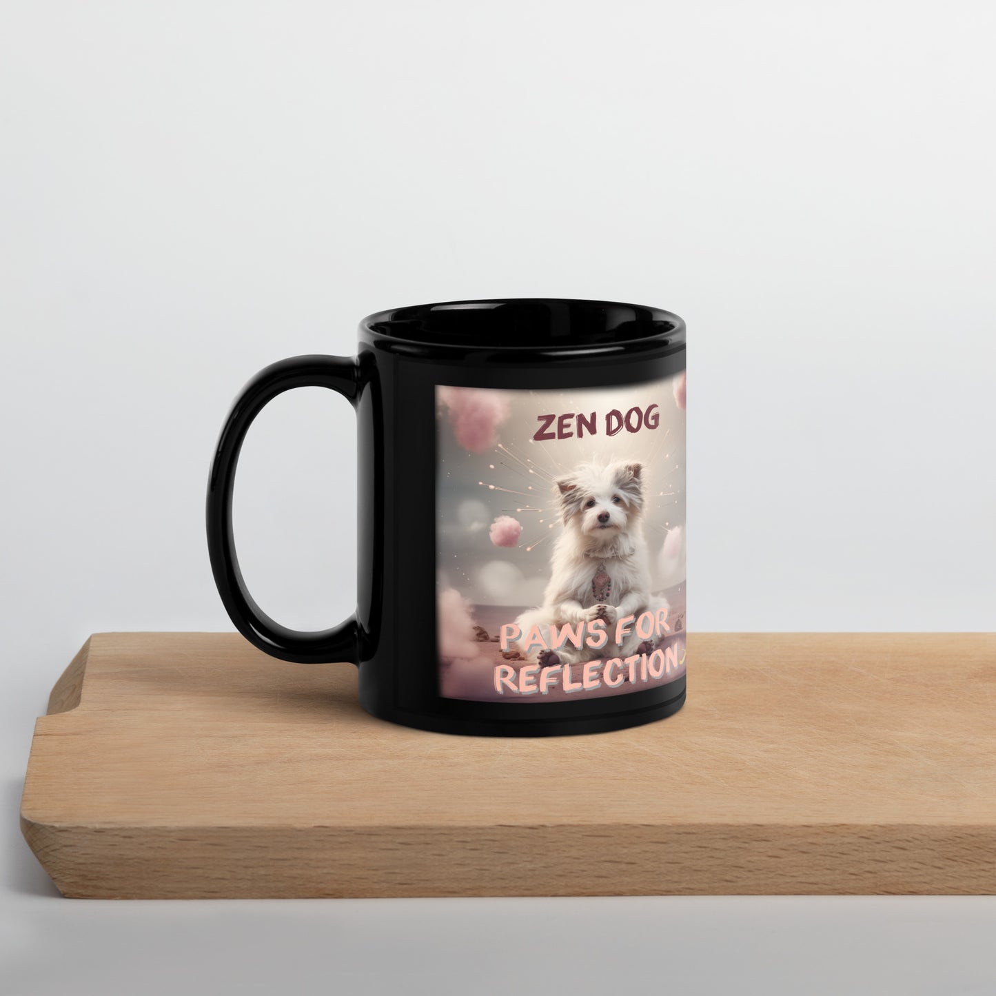 Meditating Zen Dog Mug