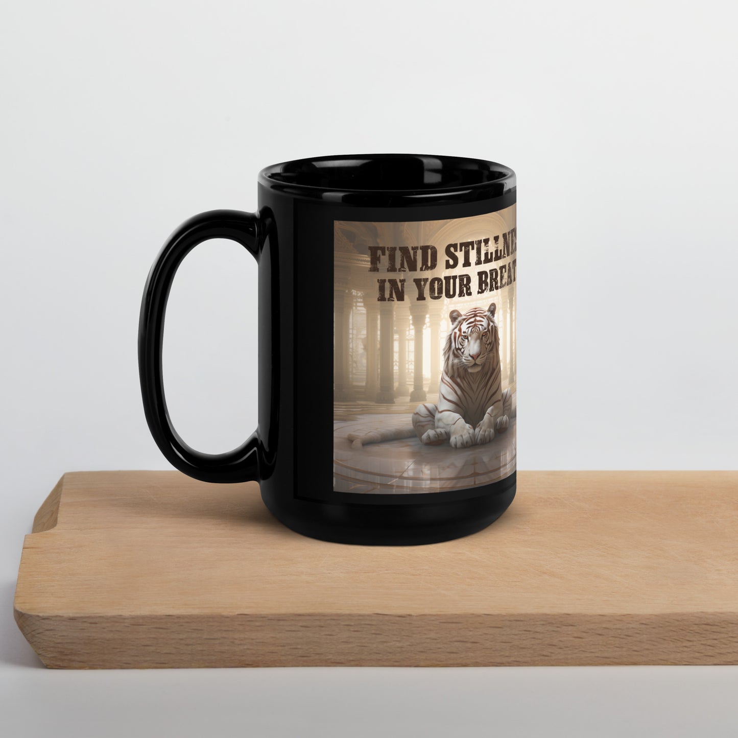 Meditating Tiger Mug