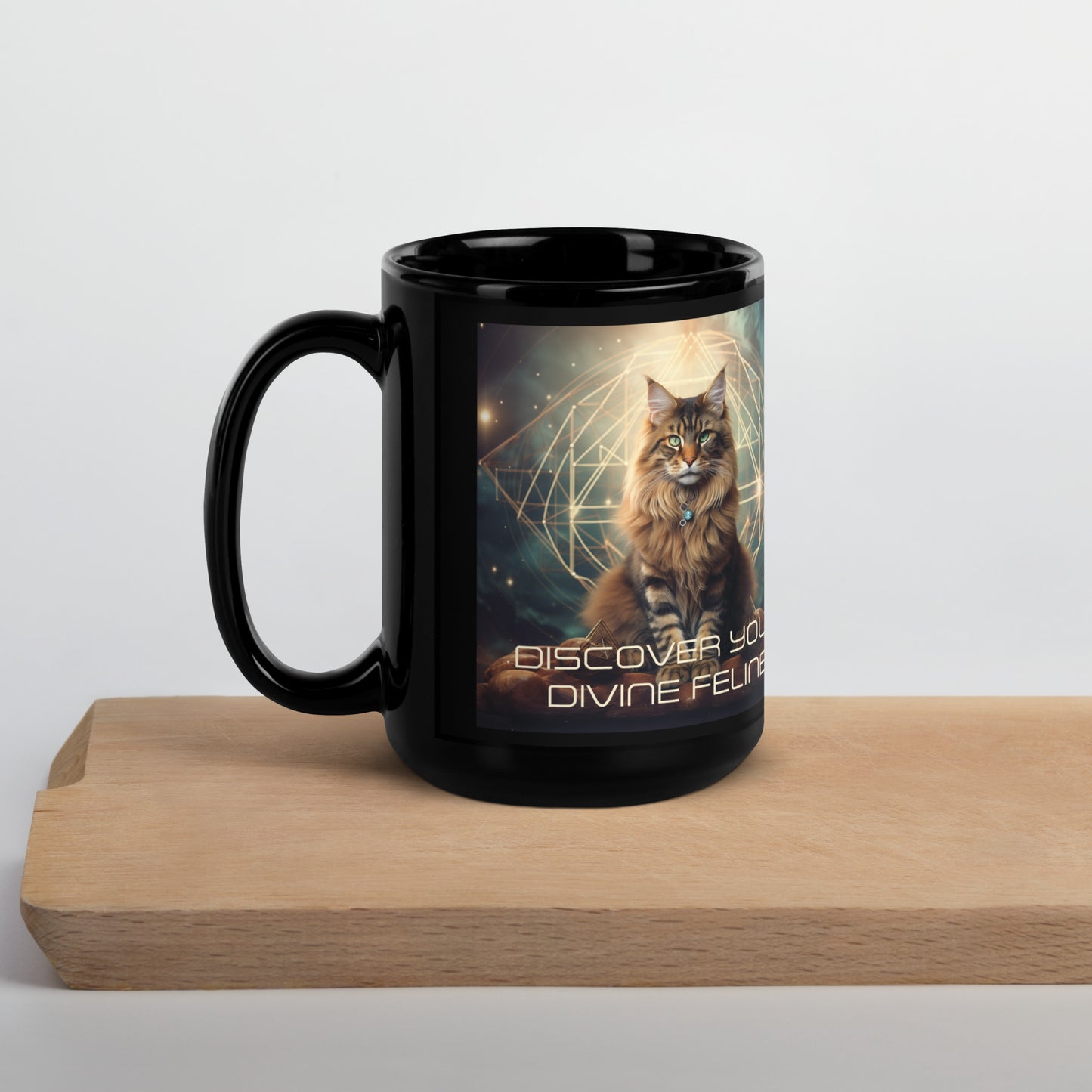 Meditating Feline Mug