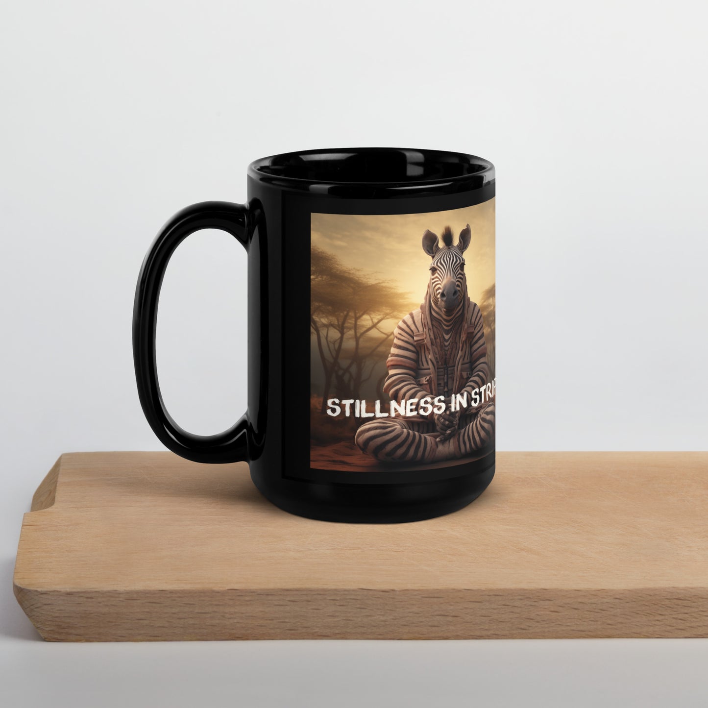 Meditating Zebra Mug