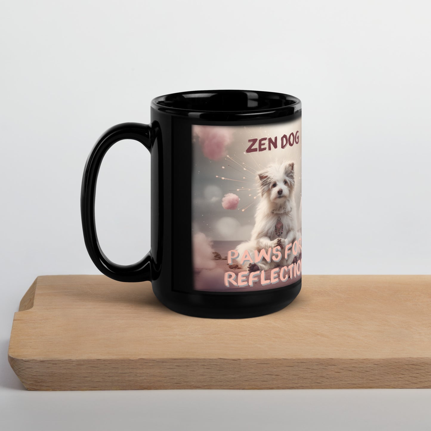 Meditating Zen Dog Mug