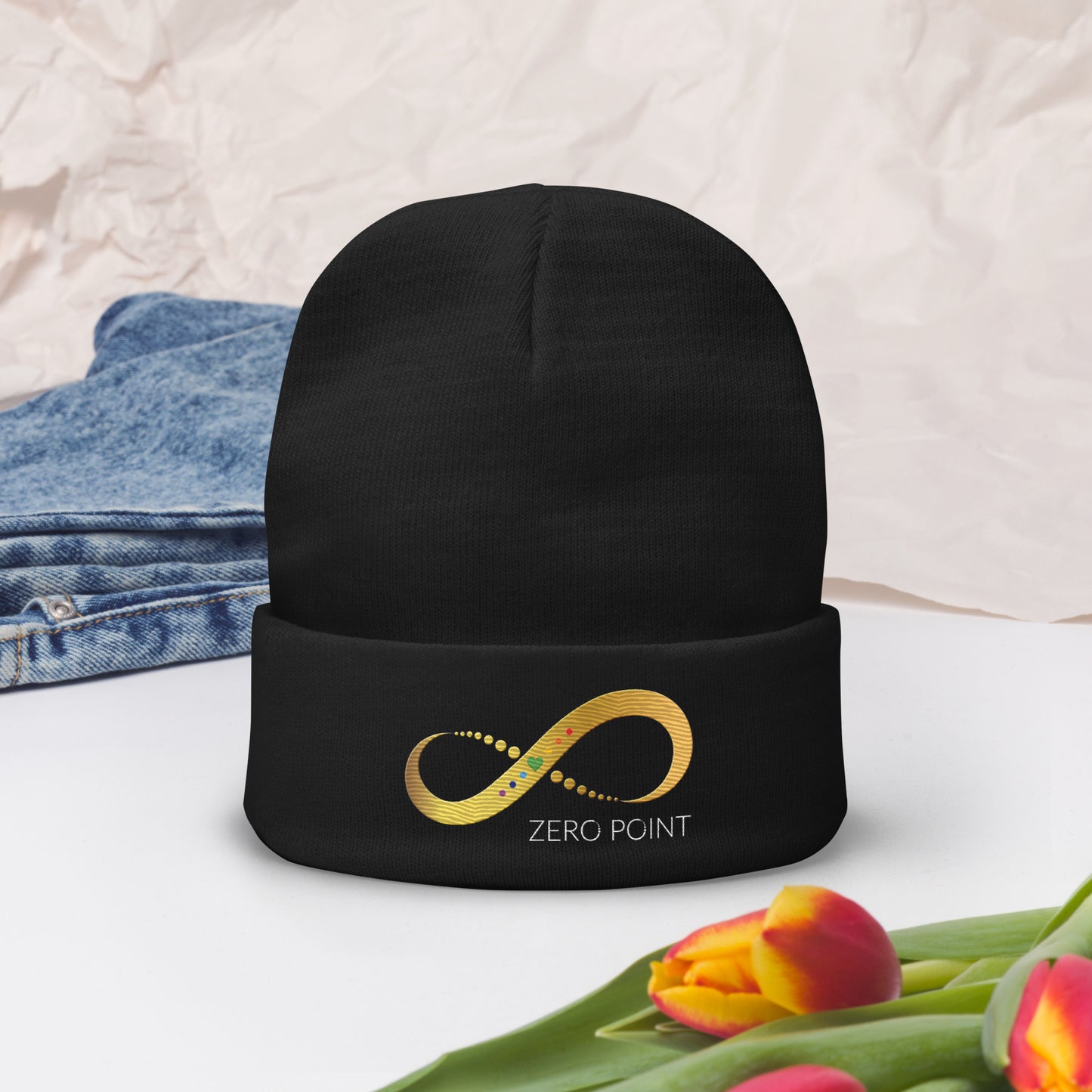 Zero Point Activation Embroidered Logo Beanie