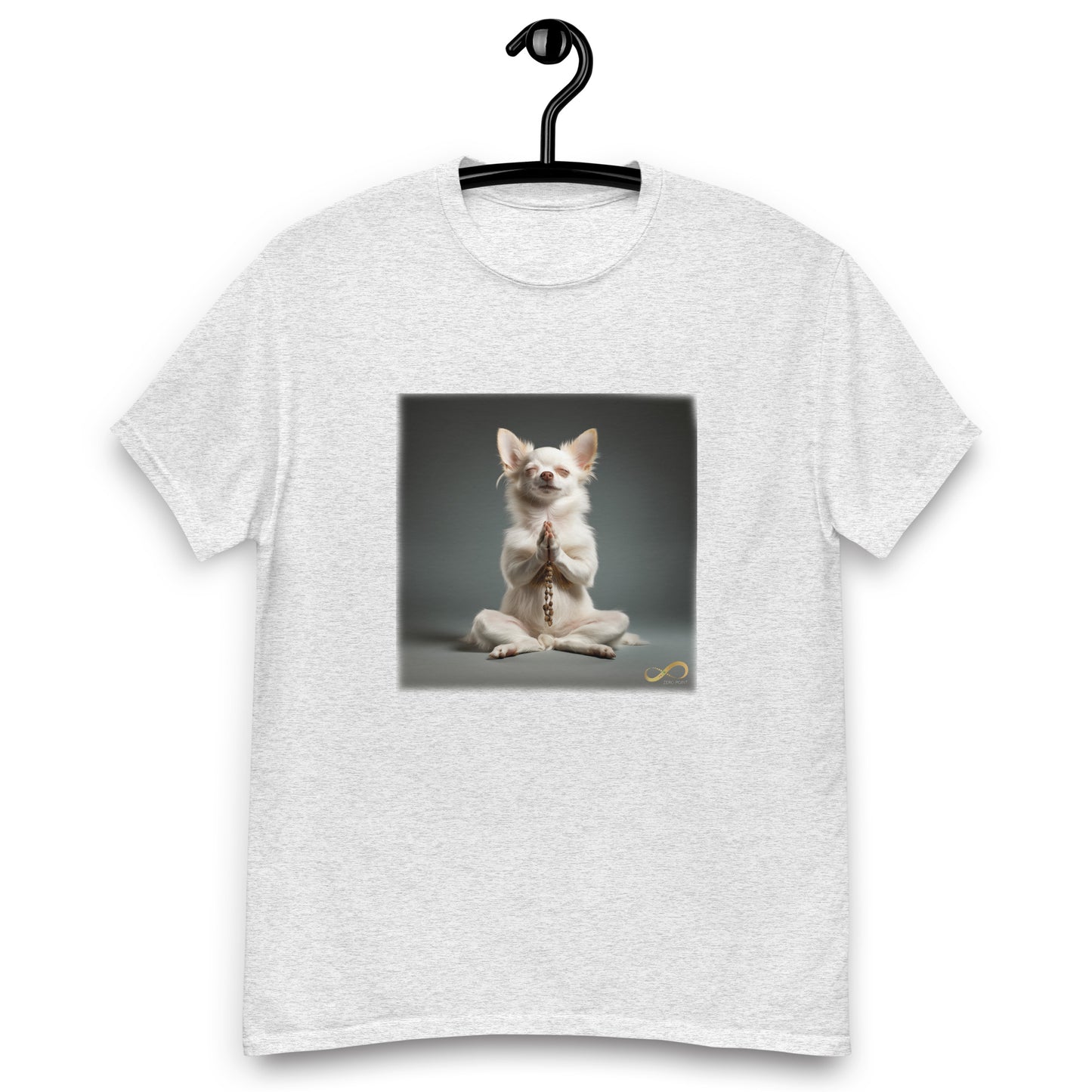 Meditating Zen Chihuahua Men's Shirt