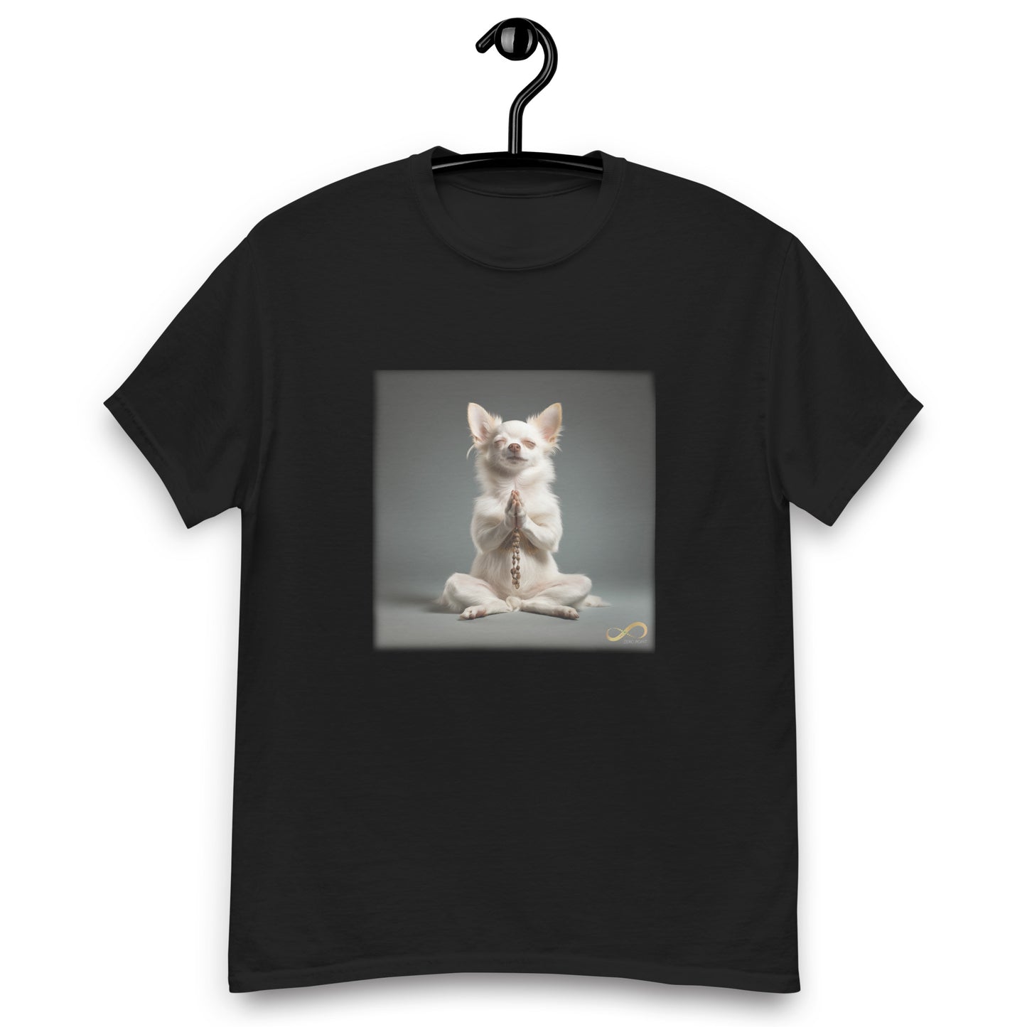 Meditating Zen Chihuahua Men's Shirt