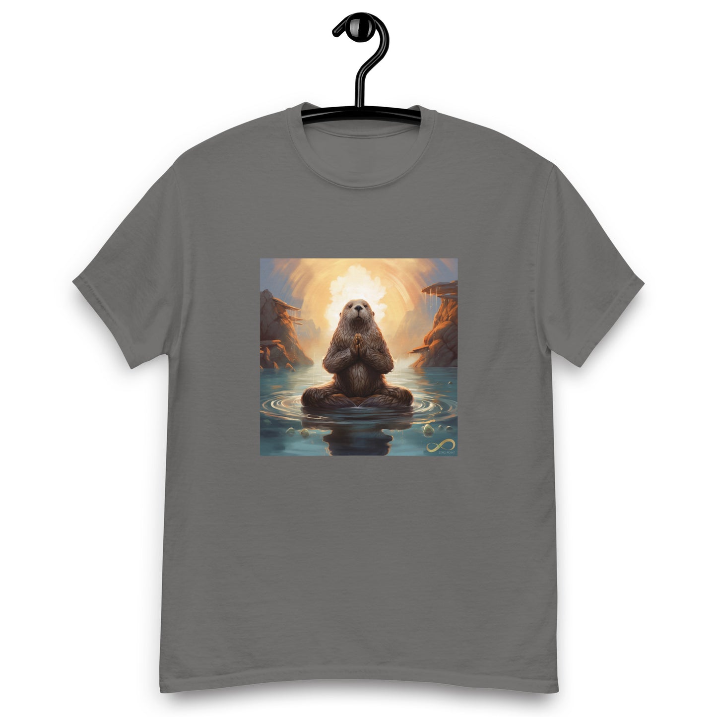 Meditating Zen Otter Men's Shirt