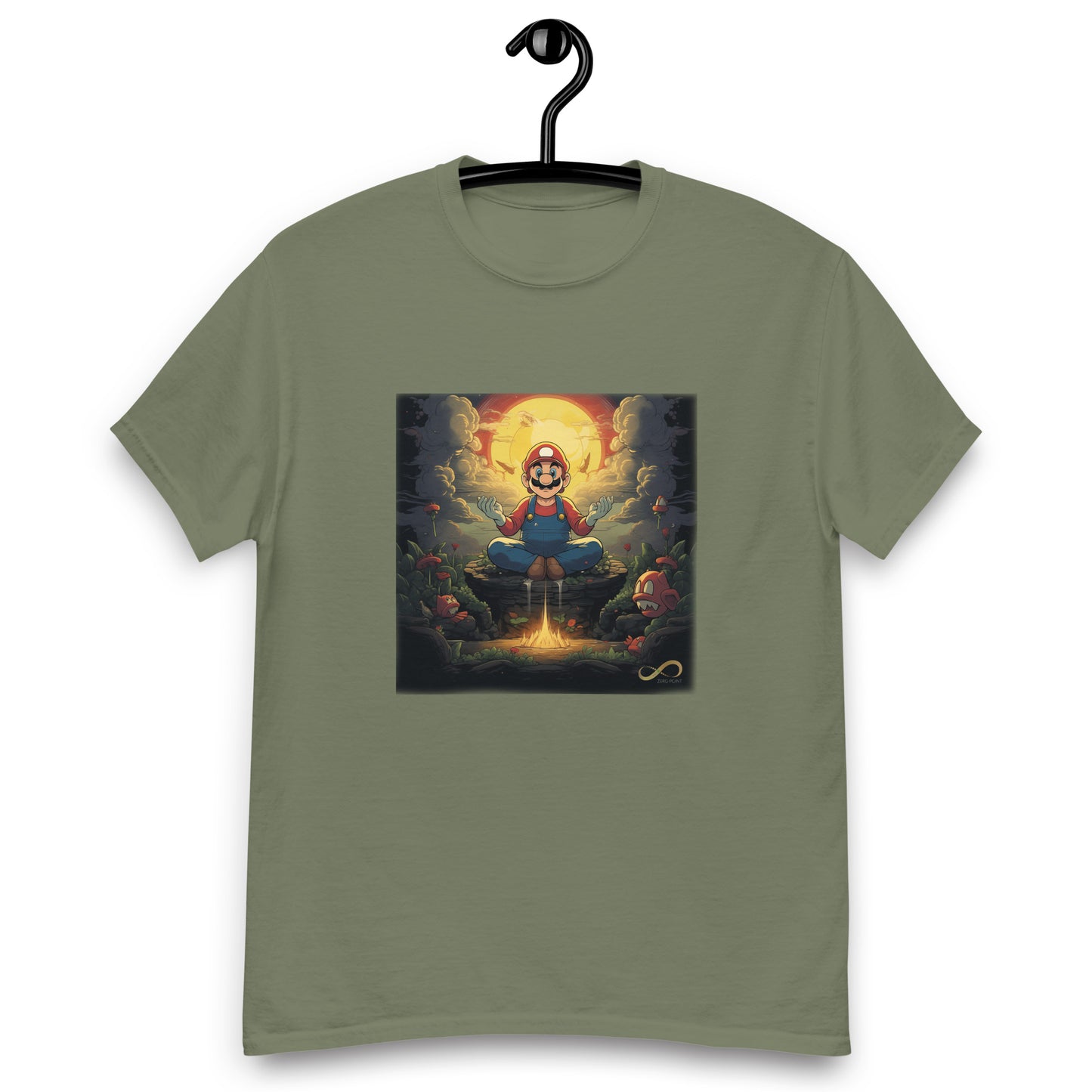 Meditating Zen Gamer Men's shirt