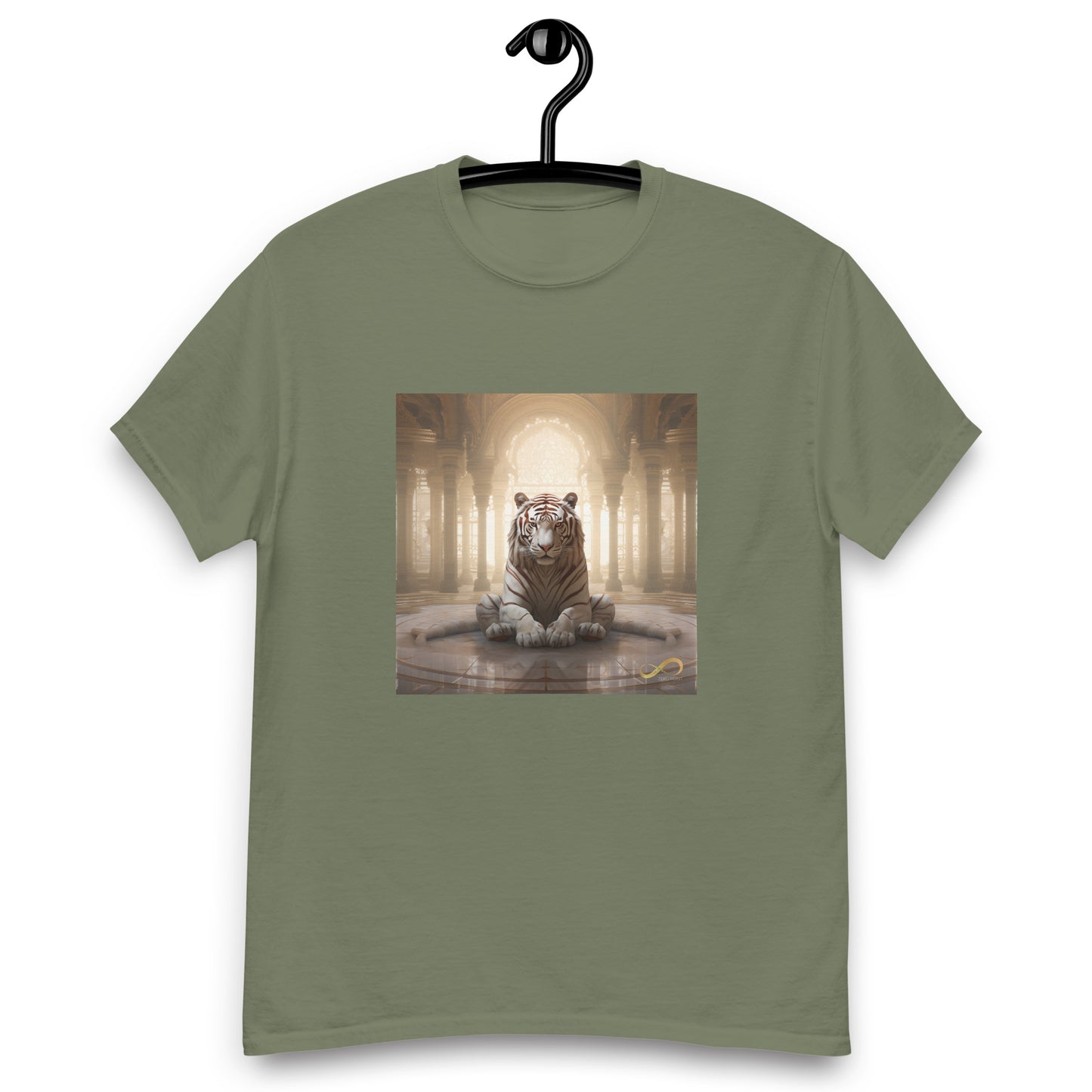 Meditating Zen Tiger Men's Shirt