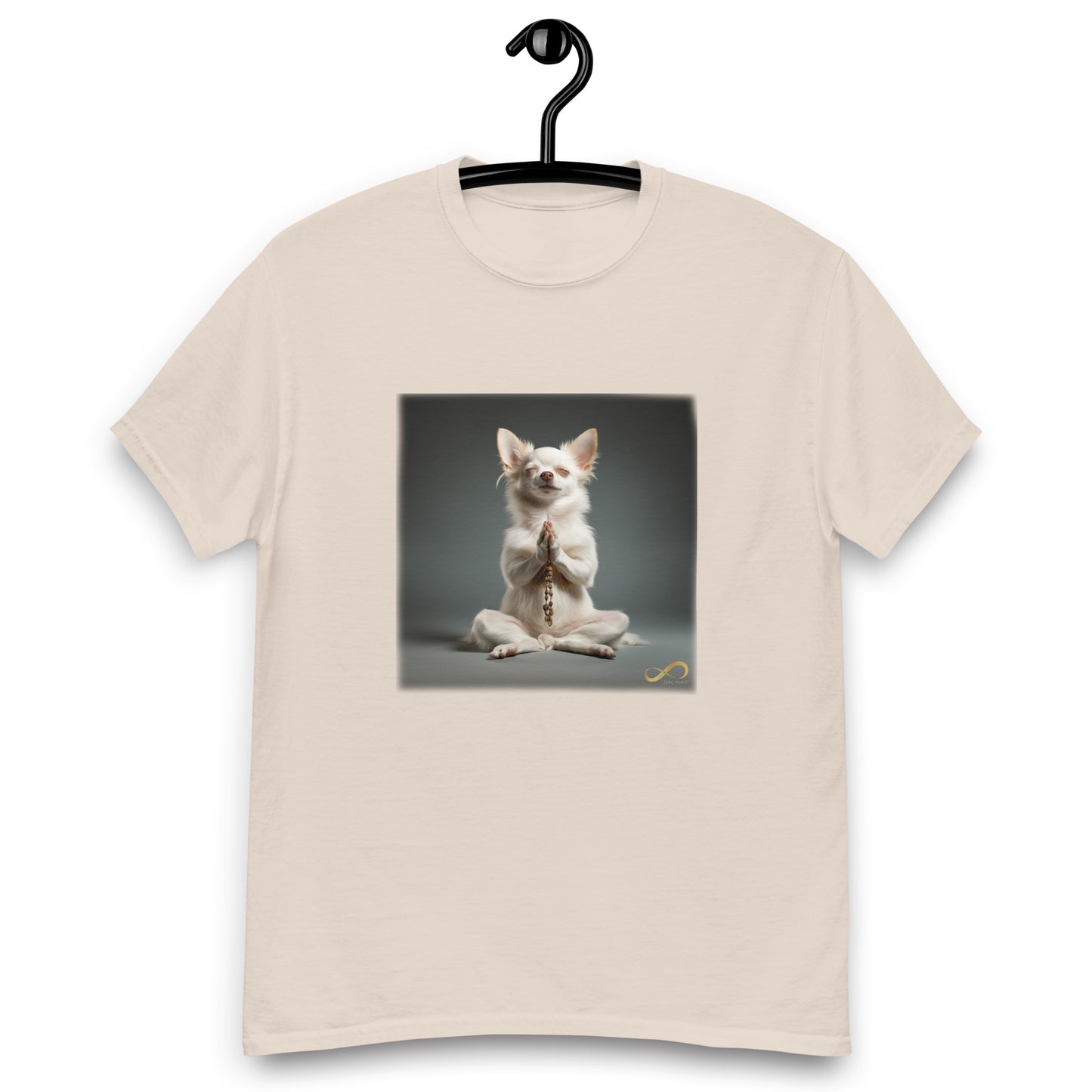 Meditating Zen Chihuahua Men's Shirt