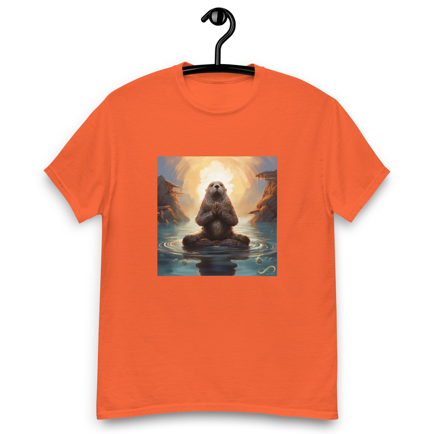 Meditating Zen Otter Men's Shirt