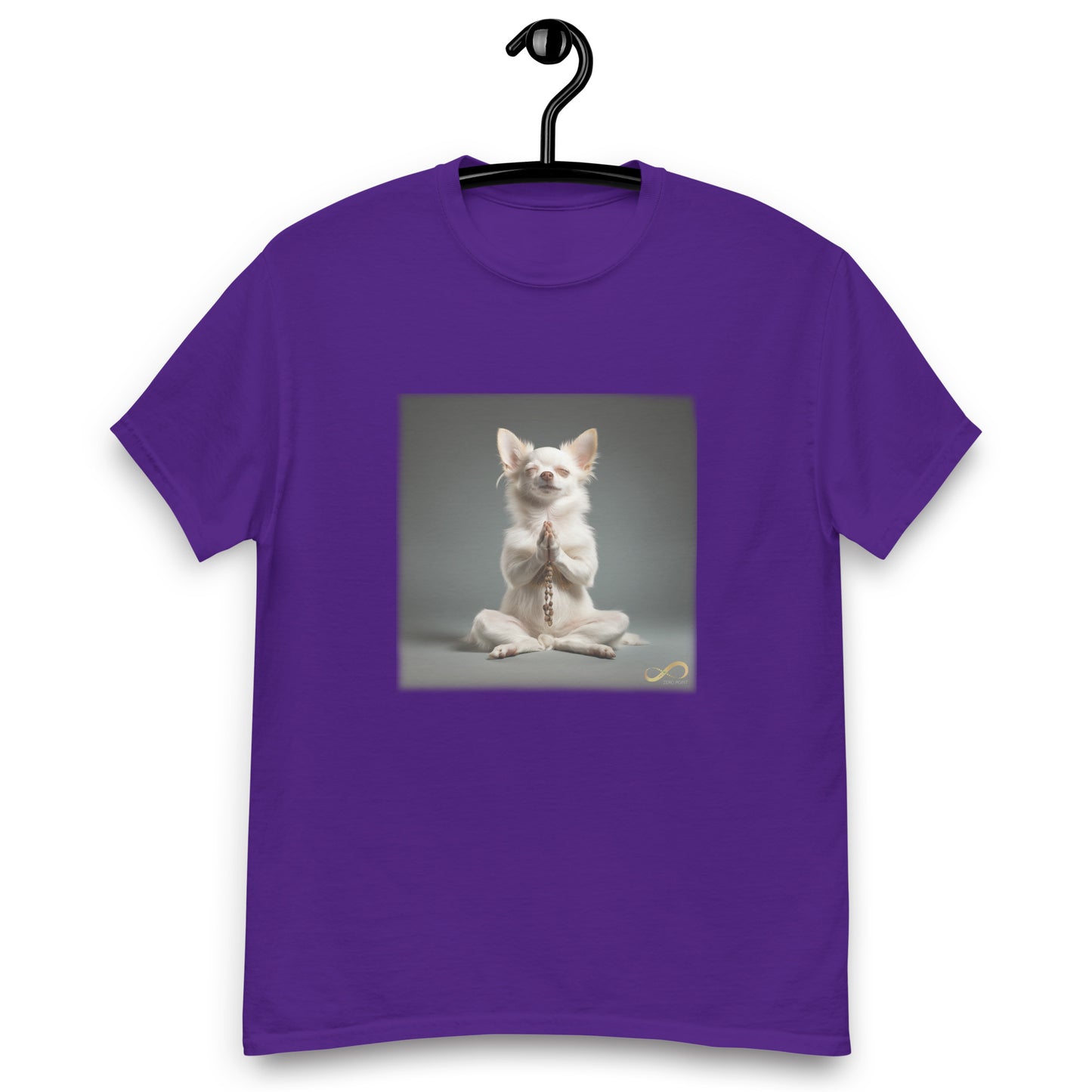 Meditating Zen Chihuahua Men's Shirt