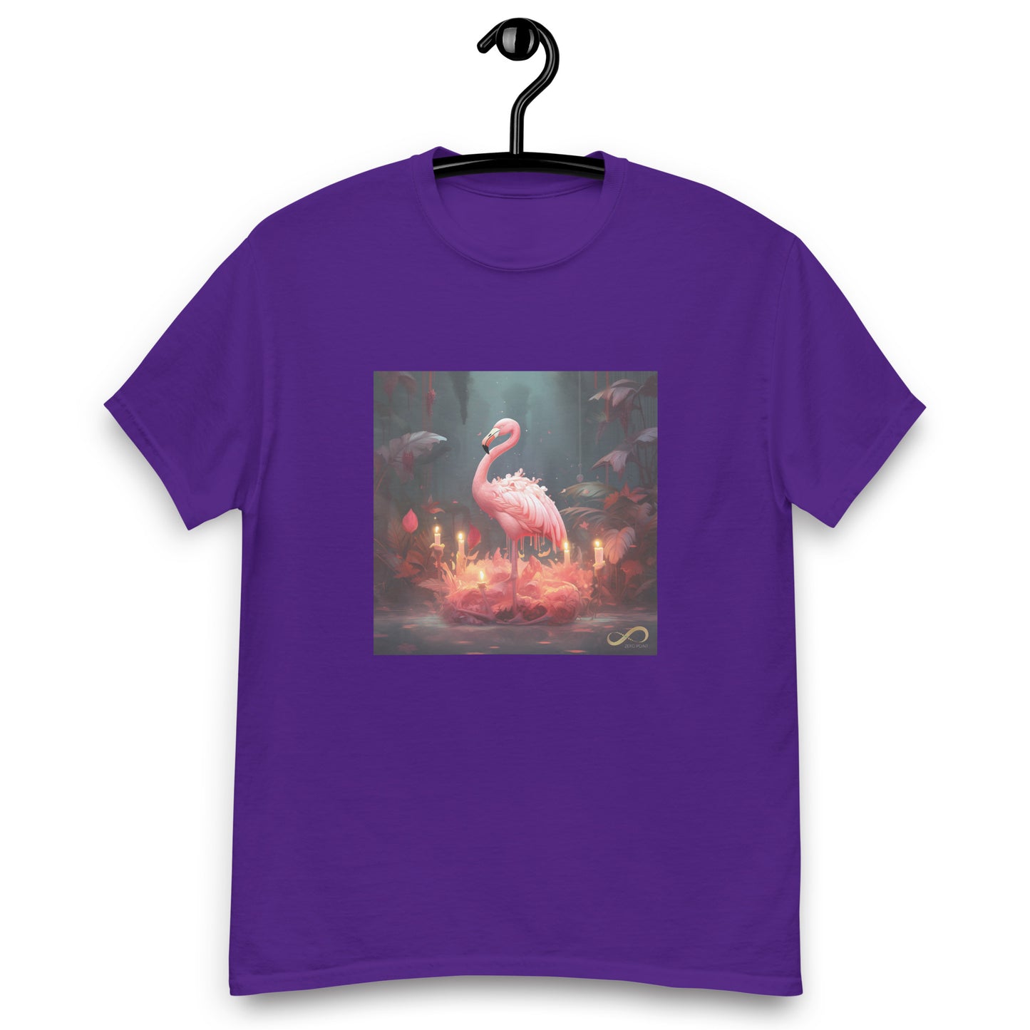 Meditating Zen Flamingo Men's Shirt