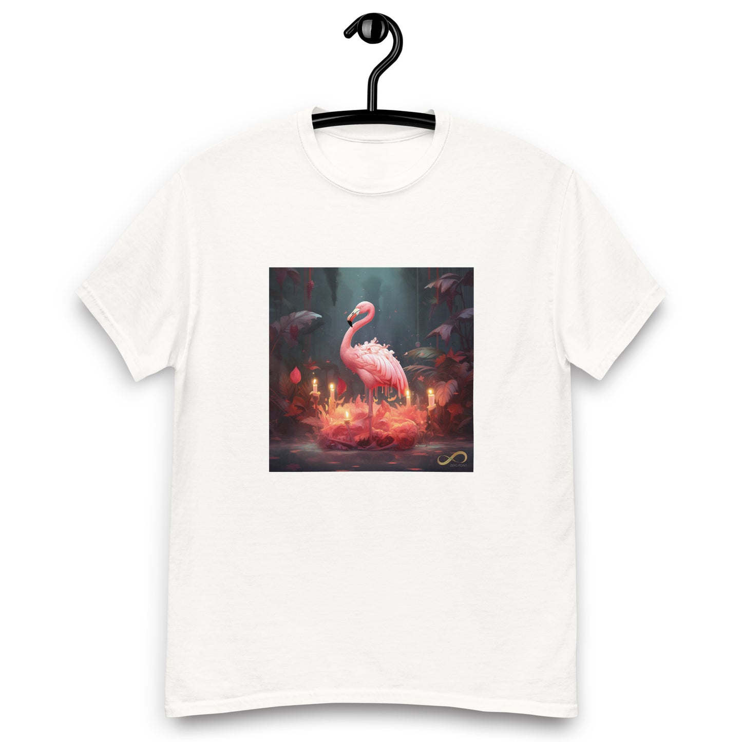 Meditating Zen Flamingo Men's Shirt