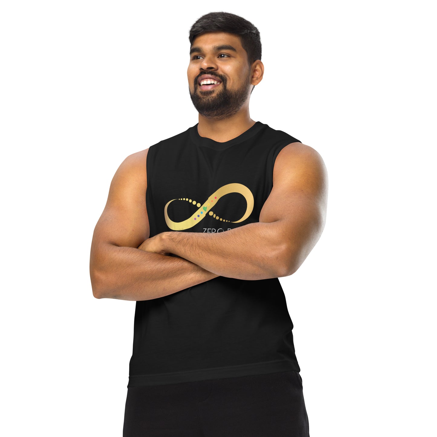 Zero Point Activation Logo Muscle tank - Black