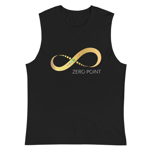 Zero Point Activation Logo Muscle tank - Black