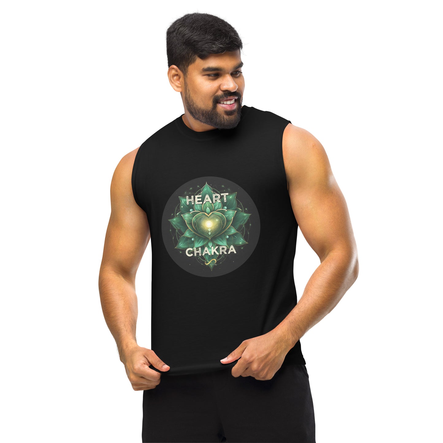 Heart Chakra Muscle Shirt