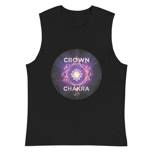 Crown Chakra muscle tank zero point activation merch