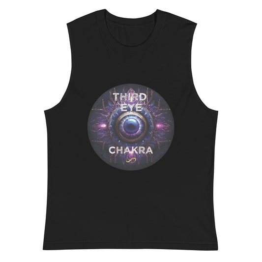 Third Eye Chakra Muscle Tank