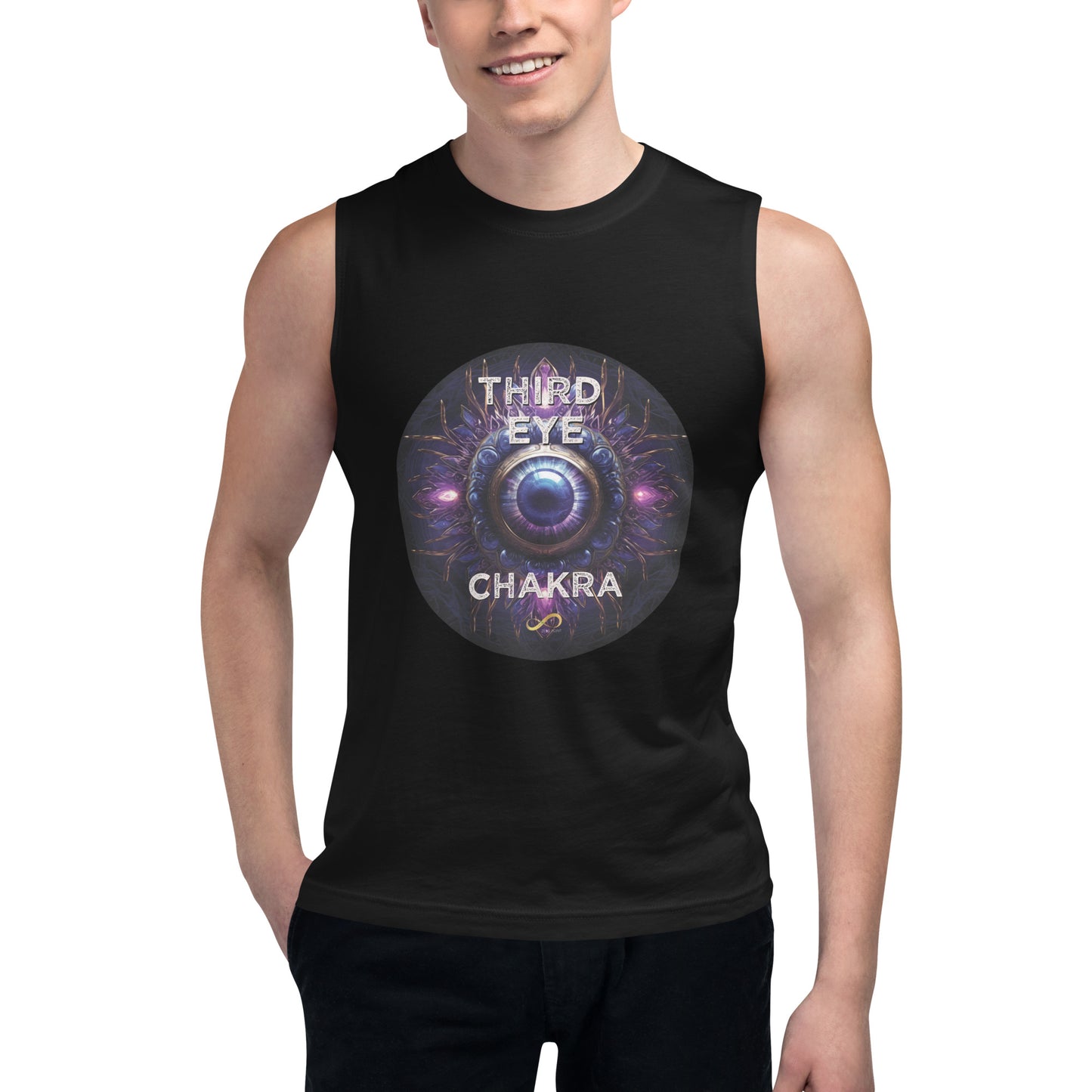 Third Eye Chakra Muscle Tank