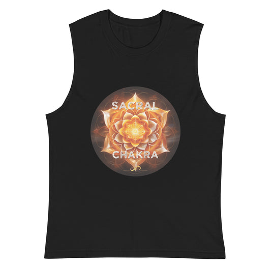 Sacral Chakra Muscle Tank