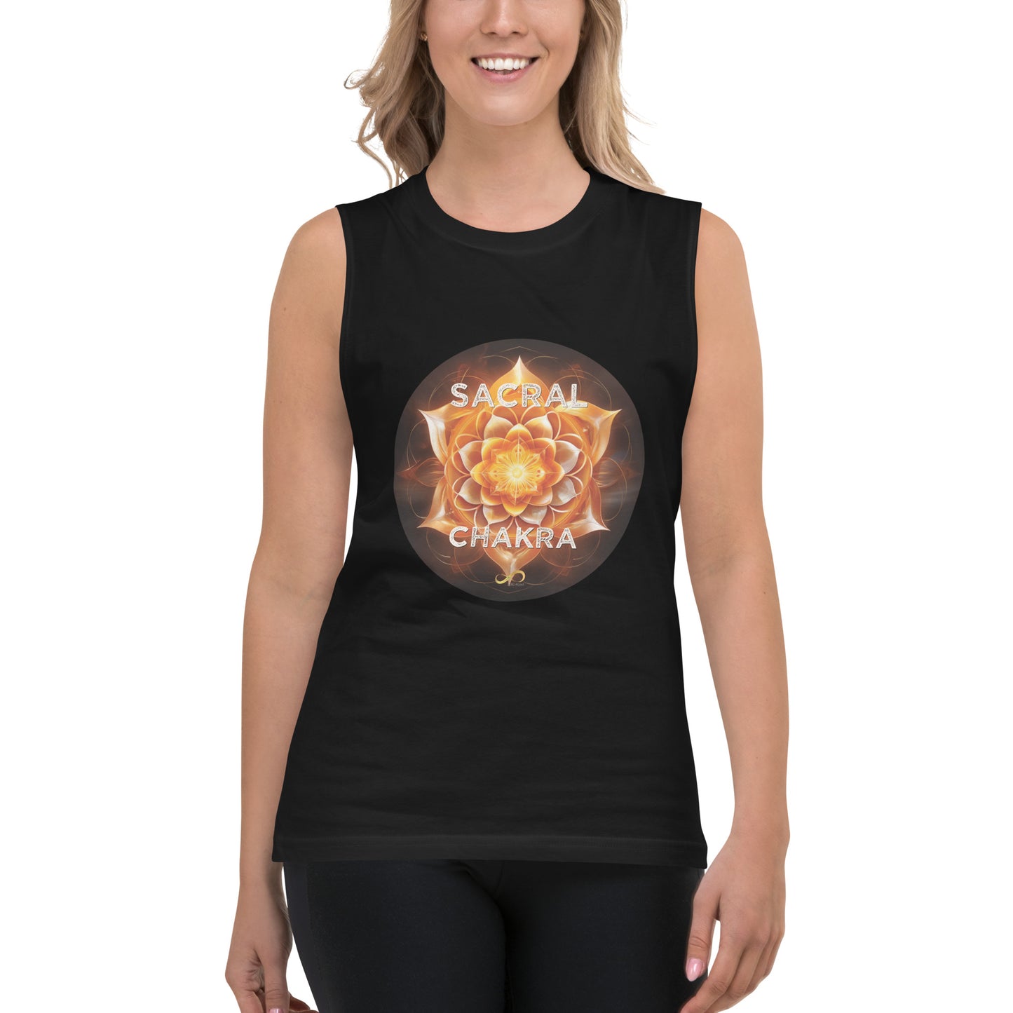 Sacral Chakra Muscle Tank