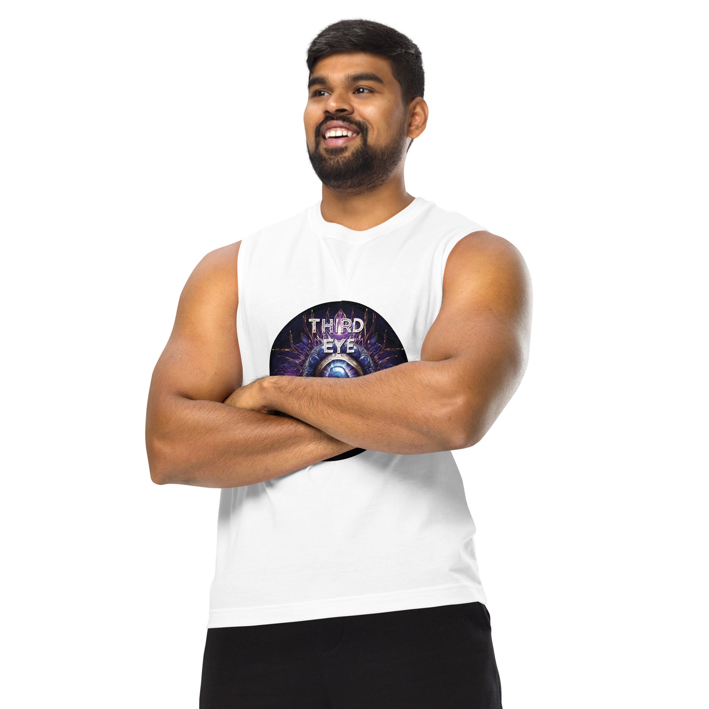 Third Eye Chakra Muscle Tank