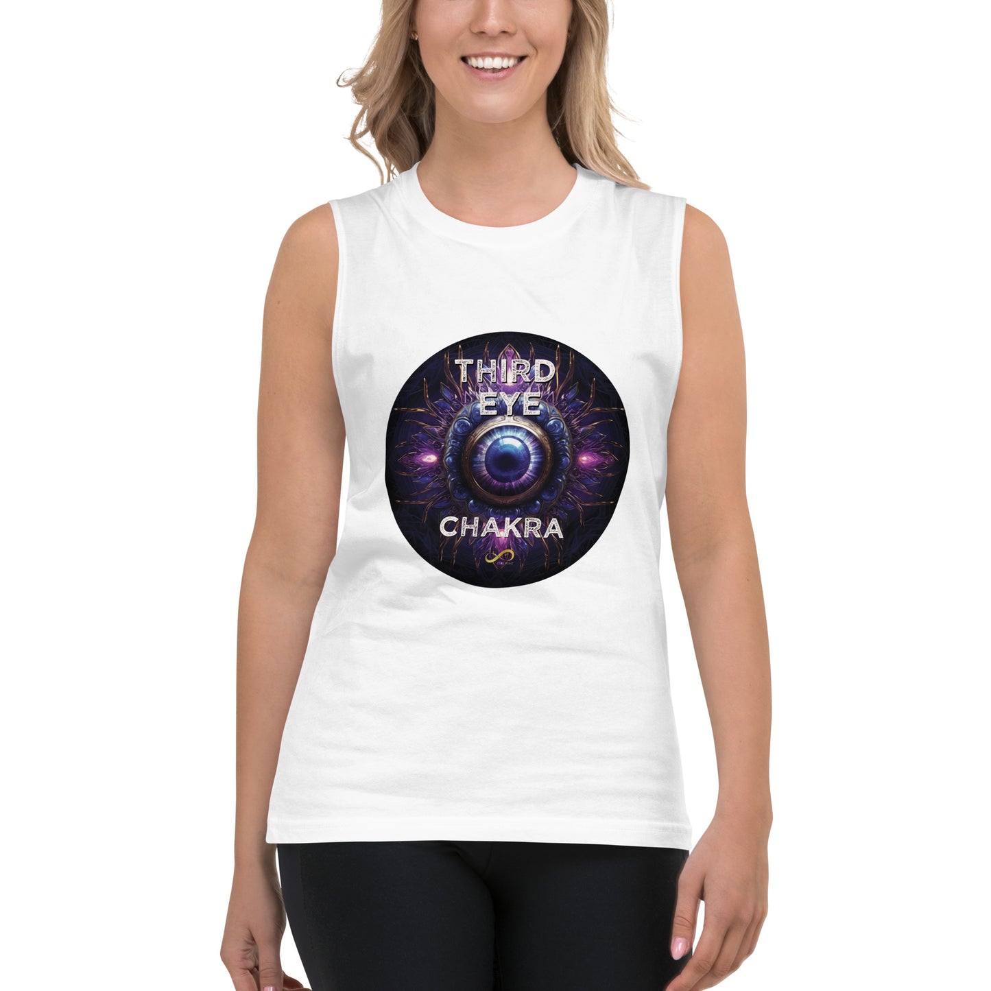 Third Eye Chakra Muscle Tank