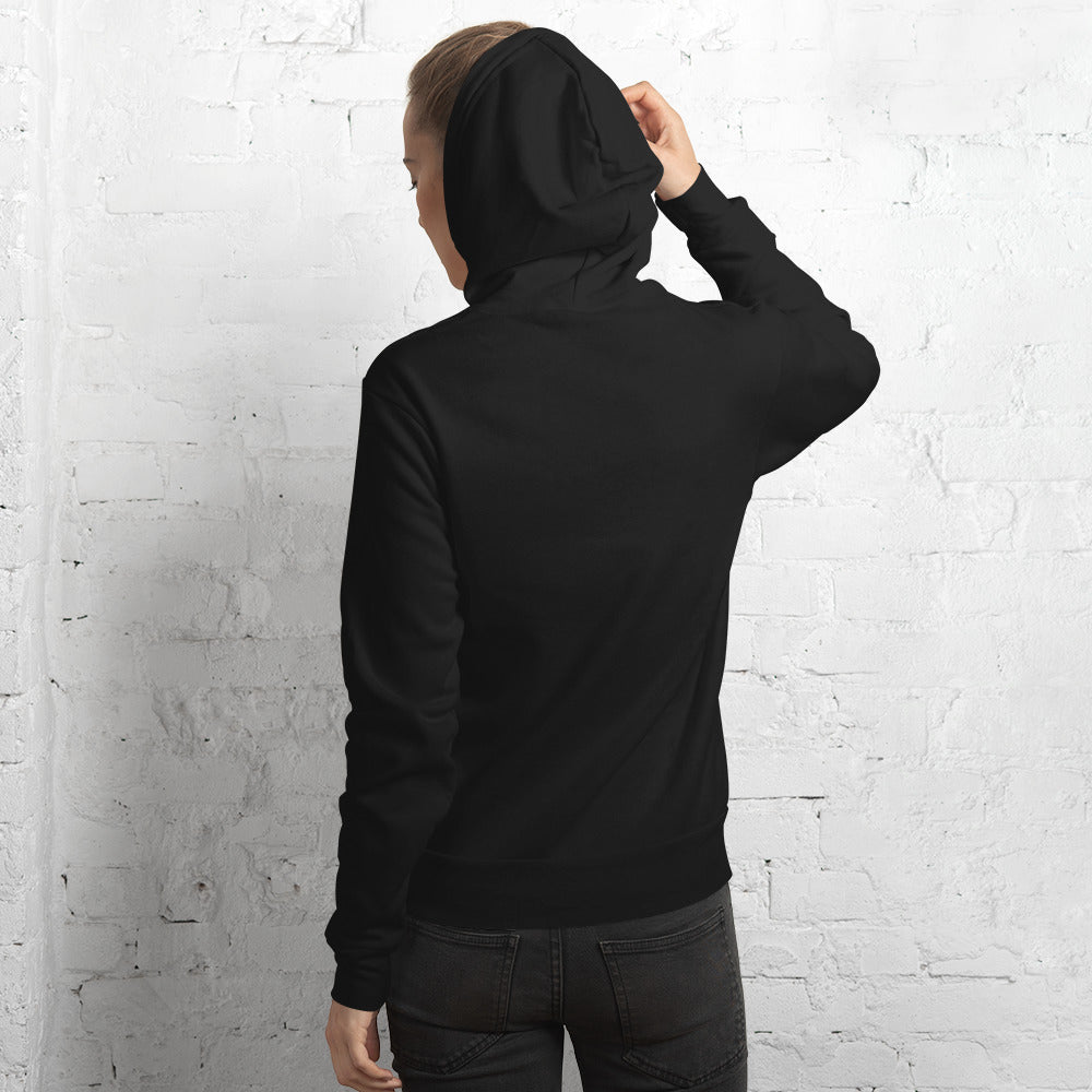 Meditating Zen Gamer with Mantra Hoodie