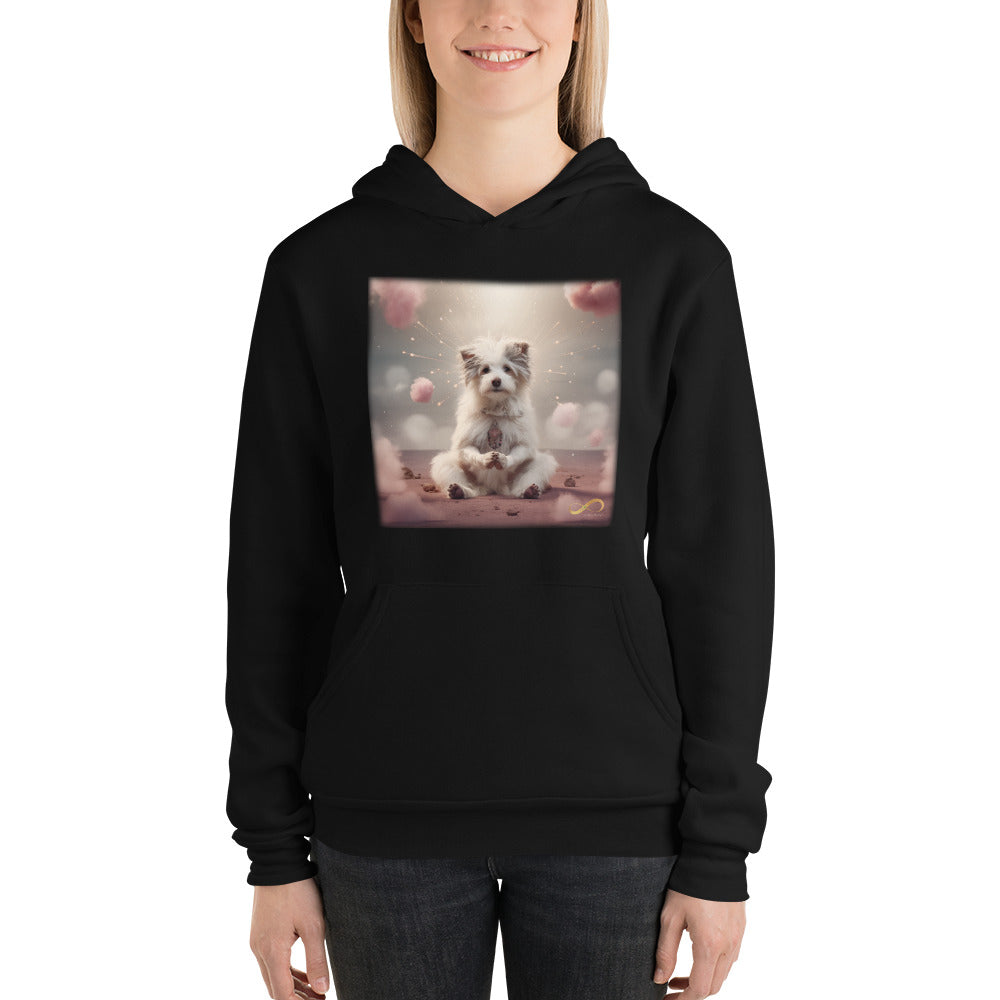 Meditating Zen Dog Hoodie