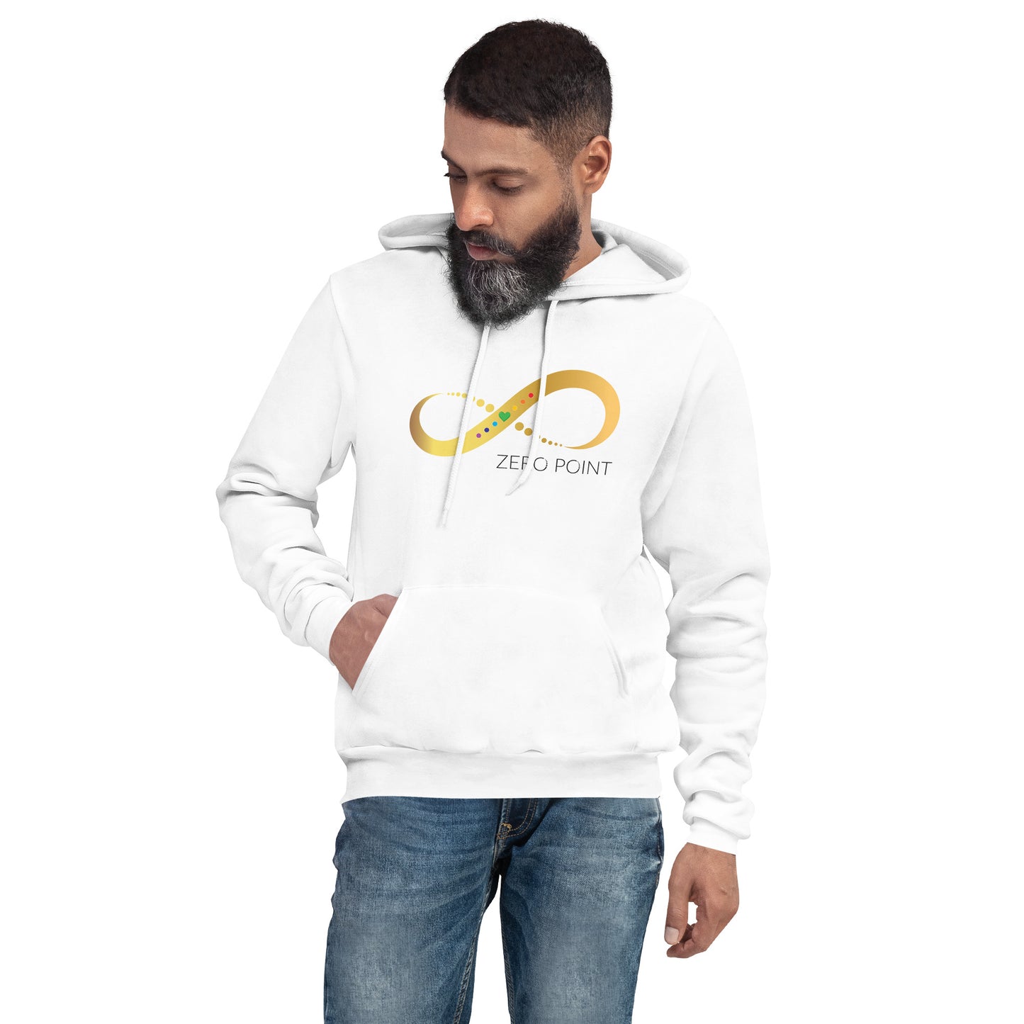 Zero Point Activation Merch Hoodie - White