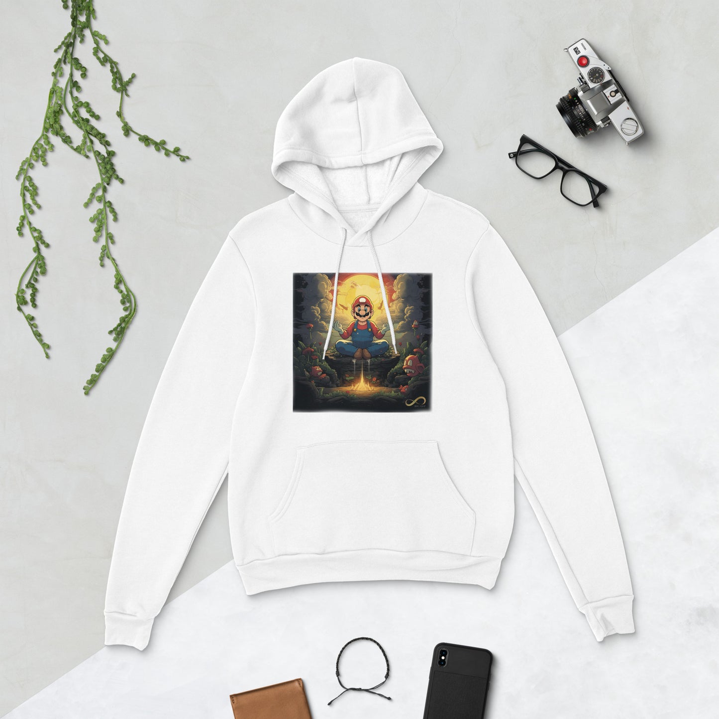 Meditating Zen Gamer Hoodie