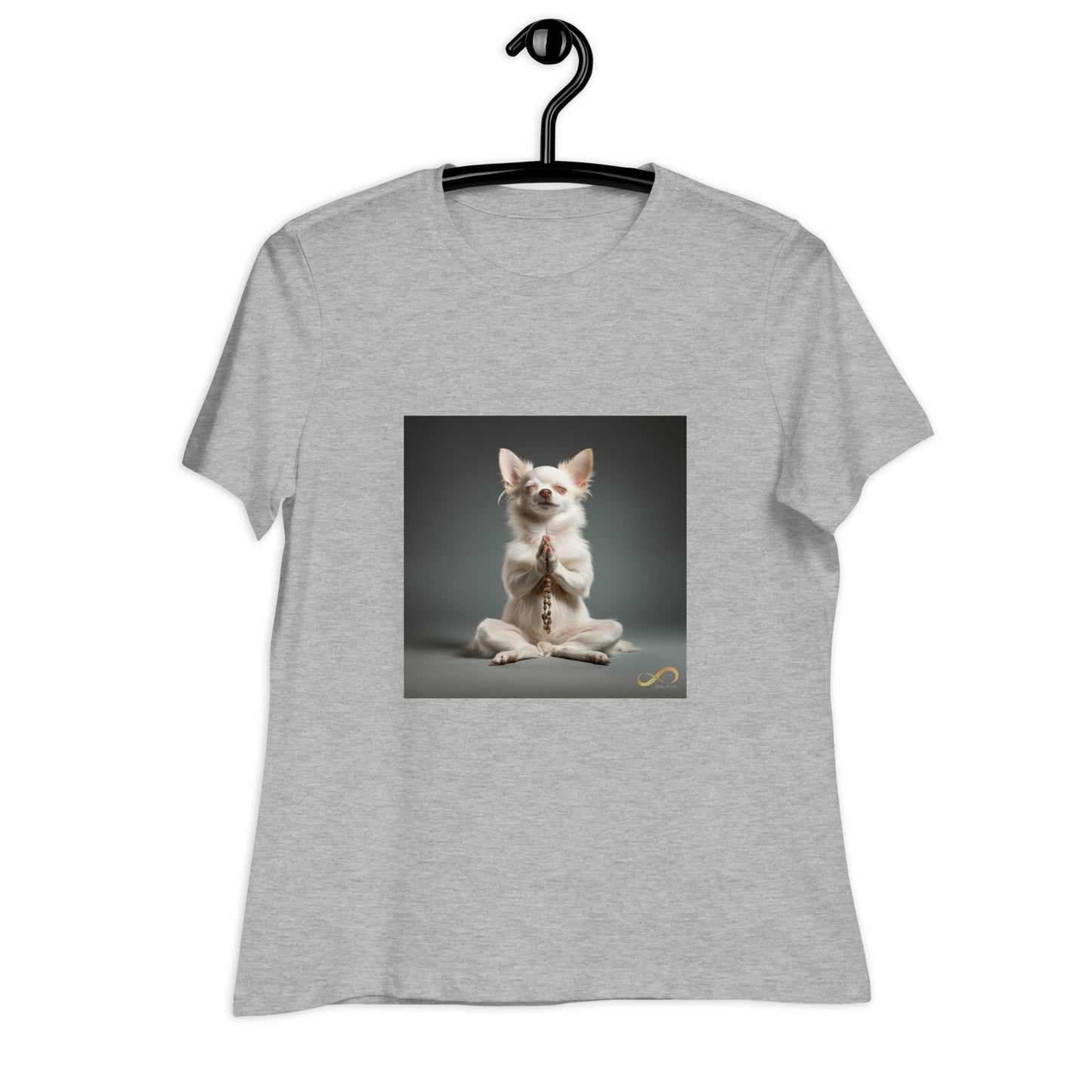 Meditating Zen Chihuahua Women's Shirt