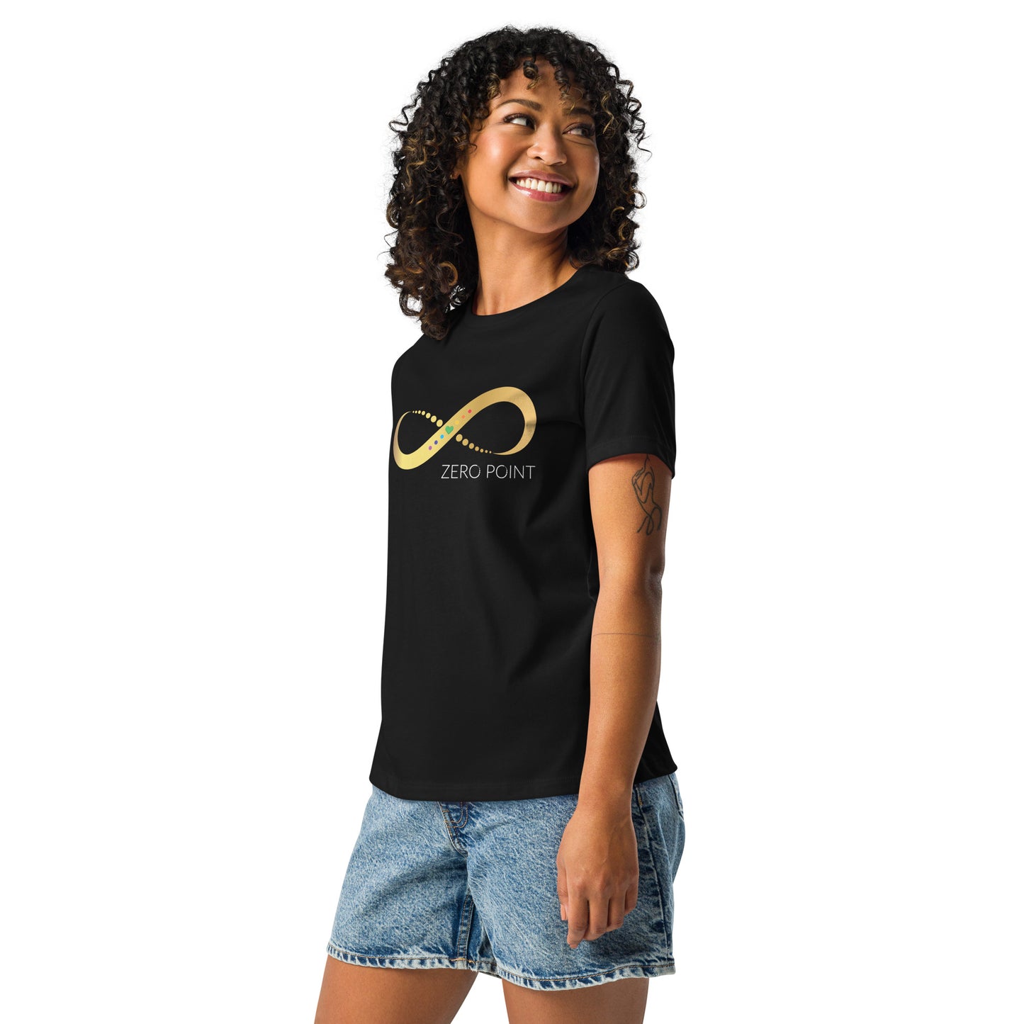 Zero Point Activation Merch Women's Shirt- Black