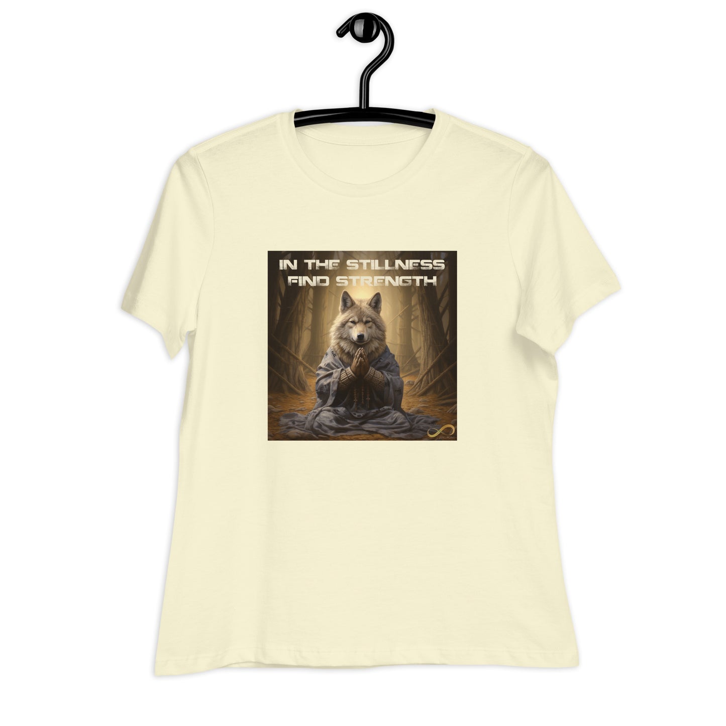 Meditating Zen Tiger with Mantra Women's Shirt