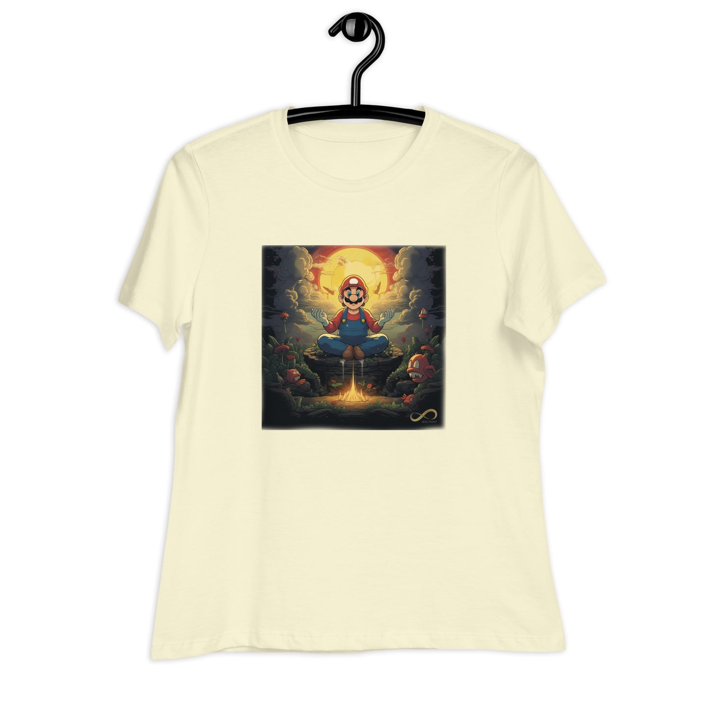 Meditating Zen Gamer Woman's Shirt