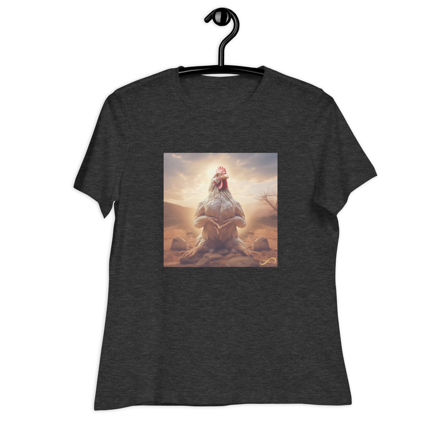 Meditating Zen Hen Women's Shirt