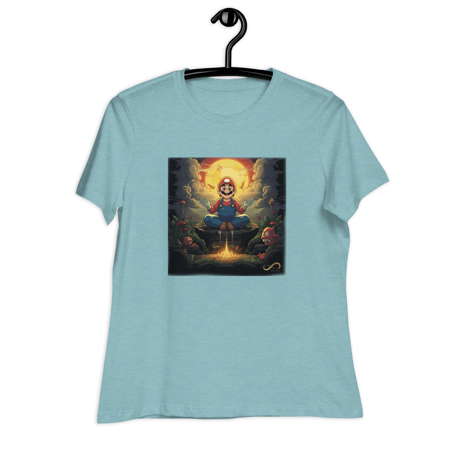 Meditating Zen Gamer Woman's Shirt