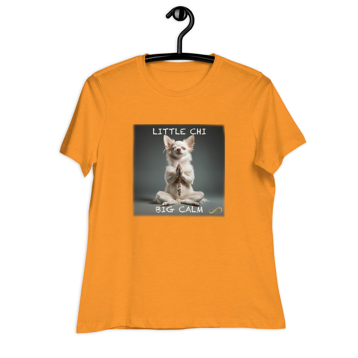 Meditating Zen Chihuahua with Mantra Women's Shirt