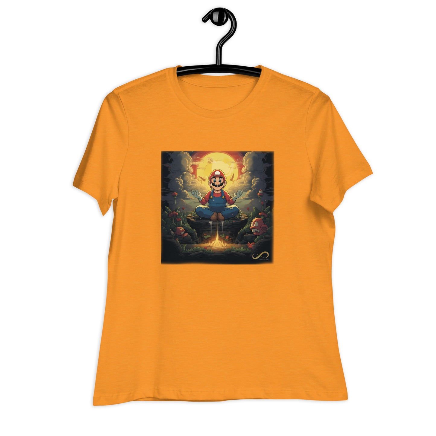 Meditating Zen Gamer Woman's Shirt