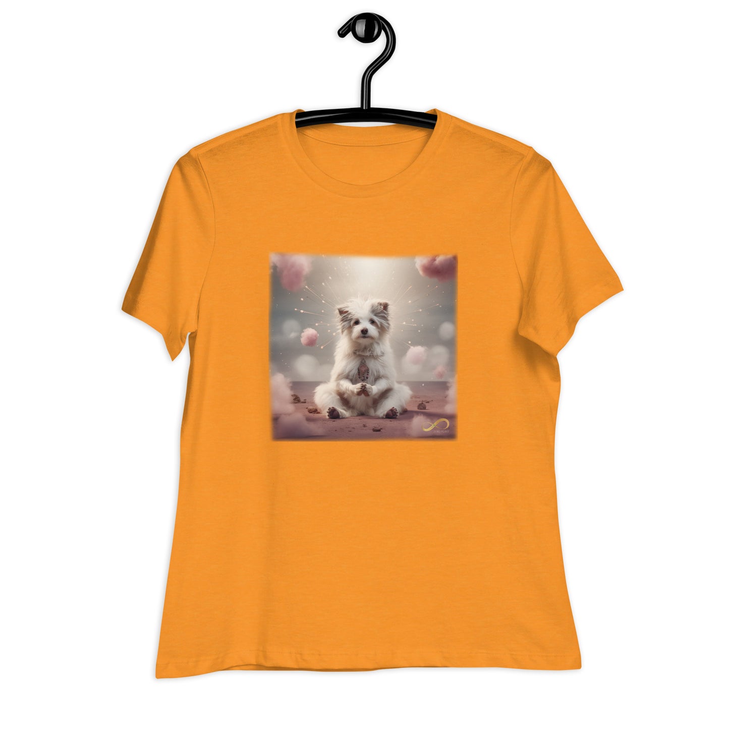 Meditating Zen Dog Women's Shirt