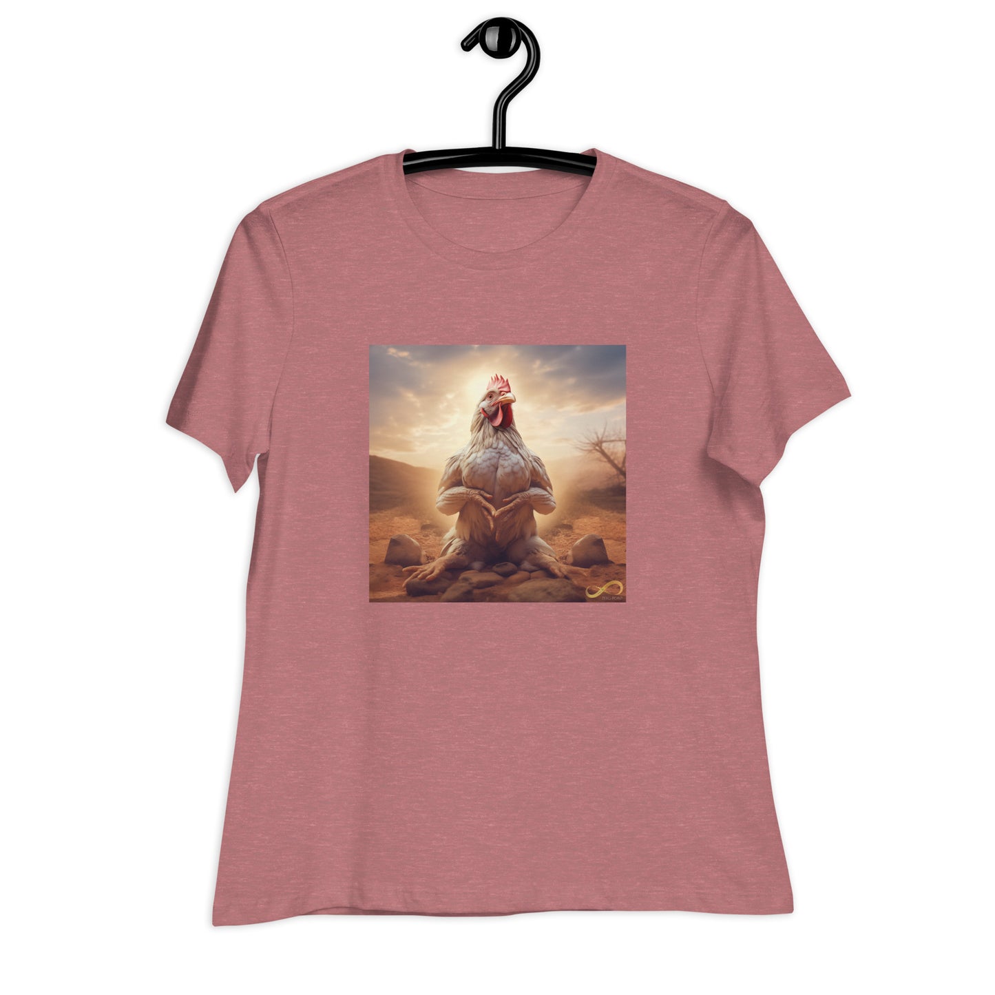 Meditating Zen Hen Women's Shirt